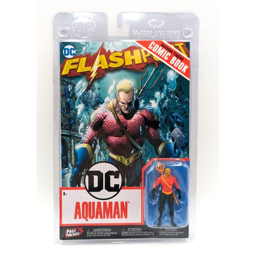 DC Direct - Page Punchers - 3" Figure‎ With Comic Wave 3 - Aquaman (Flashpoint)